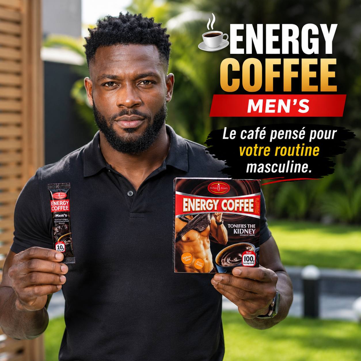 Café pour hommes fort💪