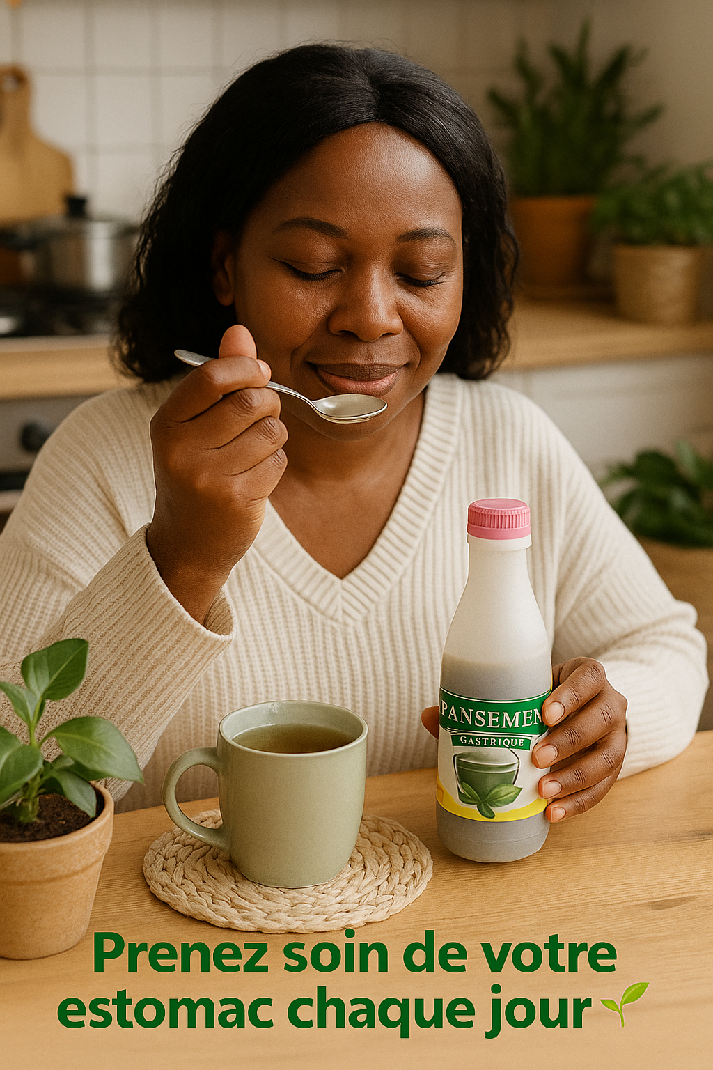 🌿 PANSEMENT GASTRIQUE – Soulagement Naturel