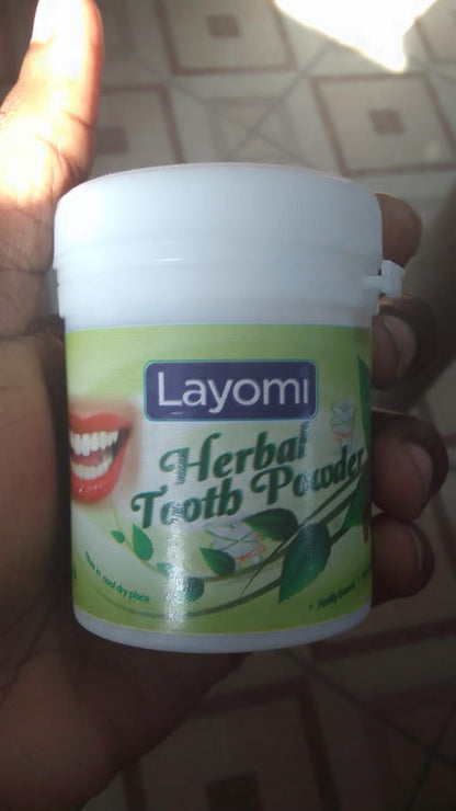 🌿 Layomi Poudre blanchiment dentaire