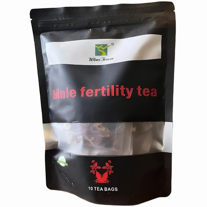 💪 Thé de fertilité pour homme | Tisane pour l'azoospermie, la faible numération des spermatozoïdes et le bien etre reproducteur des hommes