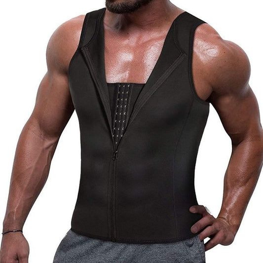 GAINE ABDOMINALE POUR HOMME À BRETELLES